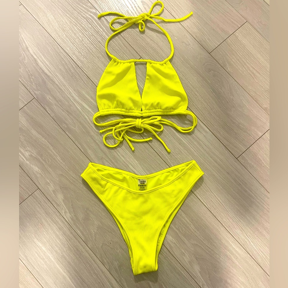 Montce Neon Yellow Bikini